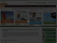 Tablet Screenshot of dojiglobal.com